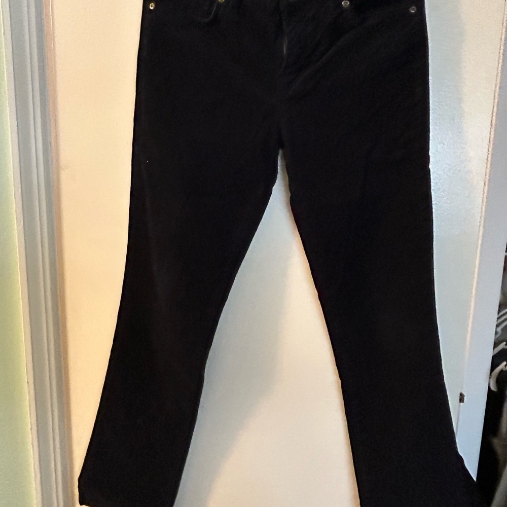 Tommy Hilfiger Women's Dark Boot Cut Corduroy Pants